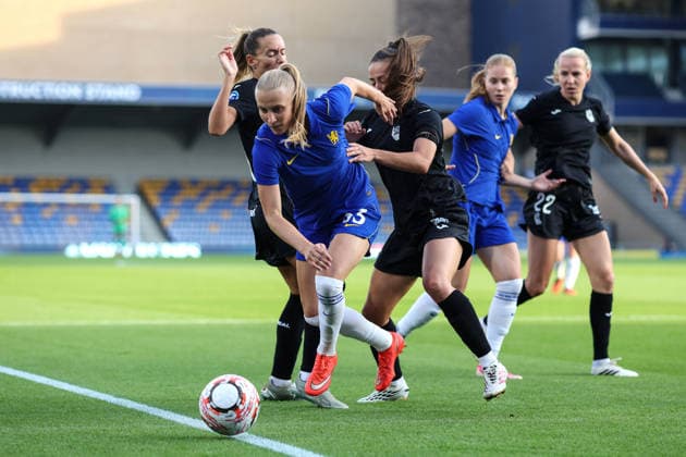 Football, Women's Football, Champions League Qualifiers, Chelsea FC v Real Sociedad San Sebastián