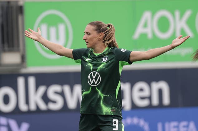 Lara Prasnikar, VfL Wolfsburg Soccer, Women s Team, 2026–2027 Season, Women s Champions League Qualifying Round 3, VfL Wolfsburg vs. Inter Milan, 2–0