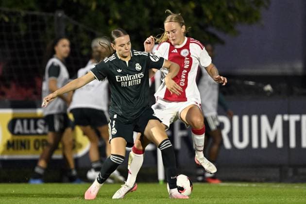 AMSTERDAM - (lr) during the Women s Champions League match, third qualifying round, between Ajax and Real Madrid at De Toekomst on 26 August 2026 in Amsterdam, the Netherlands. ANP UEFA Champions League vrouwen 2026 27 xVIxANPxSportx xGerritxvanxKeulenxIVx 566326554 originalFilename: 566326554.jpg