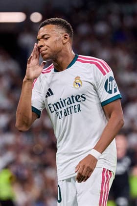 August 26, 2026, Madrid, Madrid, Spain: Kylian Mbappe of Real Madrid CF during La Liga football match between Real Madrid CF and Real Sociedad at Santiago Bernabeu Stadium in Madrid, Spain, August 26, 2026 Soccer 2026: Real Madrid CF Vs Real Sociedad  - ZUMAa206 20260826_zsp_a206_062 Copyright: xRubenxAlbarranx