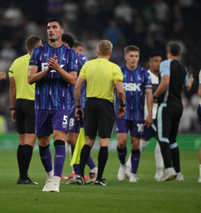 Tottenham Hotspur v Charlton Athletic Carabao Cup Charlton Athletic s Lloyd Jones applauds their fans at full time during the Carabao Cup Second Round match at Tottenham Hotspur Stadium, London 26 08 2026 UK Newspapers OUT Copyright: xDanielxHamburyx FIL-23825-0153