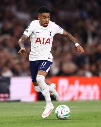 Tottenham Hotspur gegen Charlton Athletic, 26. August 2026, London, Carabao Cup, zweite Runde: Tottenham Hotspur gegen Charlton Athletic – Savio von Tottenham Hotspur, Foto: Jacques Feeney, Abseits, London, Großbritannien  Copyright: xJacquesxFeeneyx xOffsidexOffside