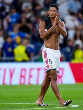 ESP: Real Madrid - Real Sociedad. La Liga EA Sports. Matchday 1. Jude Bellingham of Real Madrid CF at full time during the La Liga EA Sports match between Real Madrid and Real Sociedad played at Santiago Bernabeu Stadium on 26 Aug 2026 in Madrid, Spain. kpng Copyright: xCesarxCebollax xPRESSINPHOTOx PS_2627_RMA_RSO_142