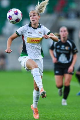 2026.08.26 Sosnowiec Pilka nozna kobiet UEFA Liga Mistrzyn Liga Mistrzow Sezon 2026 2027 Czarni Sosnowiec - Oud-Heverlee Leuven N z Saar Janssen Foto Marcin Bulanda PressFocus 2026.08.26 Sosnowiec Football Women UEFA Champions League Qualifying Round Season 2026 2027 Czarni Sosnowiec - Oud-Heverlee Leuven Saar Janssen Credit: Marcin Bulanda PressFocus NEWSPIX.PL --- newspix.pl 