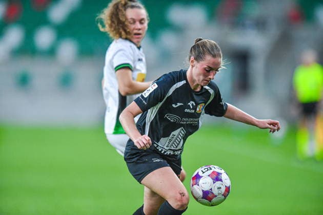 2026.08.26 Sosnowiec Pilka nozna kobiet UEFA Liga Mistrzyn Liga Mistrzow Sezon 2026 2027 Czarni Sosnowiec - Oud-Heverlee Leuven N z Patrycja Sarapata Foto Marcin Bulanda PressFocus 2026.08.26 Sosnowiec Football Women UEFA Champions League Qualifying Round Season 2026 2027 Czarni Sosnowiec - Oud-Heverlee Leuven Patrycja Sarapata Credit: Marcin Bulanda PressFocus NEWSPIX.PL --- newspix.pl 