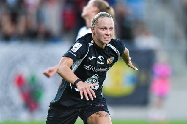 2026.08.26 Sosnowiec Pilka nozna kobiet UEFA Liga Mistrzyn Liga Mistrzow Sezon 2026 2027 Czarni Sosnowiec - Oud-Heverlee Leuven N z Klaudia Milek, radosc, radosc po golu, radosc po bramce Foto Marcin Bulanda PressFocus 2026.08.26 Sosnowiec Football Women UEFA Champions League Qualifying Round Season 2026 2027 Czarni Sosnowiec - Oud-Heverlee Leuven Klaudia Milek, radosc, radosc po golu, radosc po bramce Credit: Marcin Bulanda PressFocus NEWSPIX.PL --- newspix.pl 