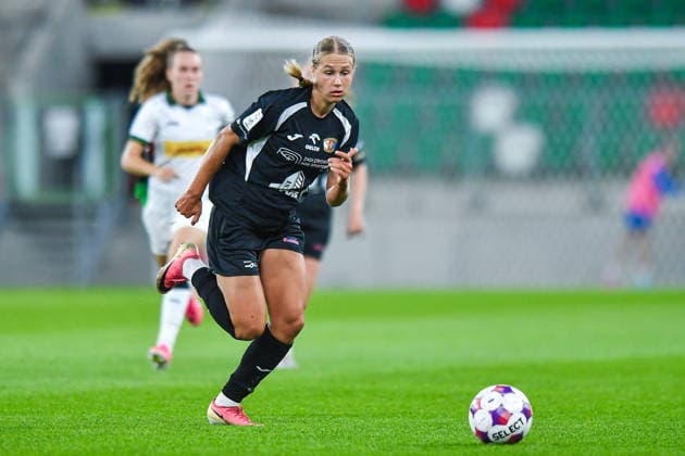 2026.08.26 Sosnowiec Pilka nozna kobiet UEFA Liga Mistrzyn Liga Mistrzow Sezon 2026 2027 Czarni Sosnowiec - Oud-Heverlee Leuven N z Zofia Burzan Foto Marcin Bulanda PressFocus 2026.08.26 Sosnowiec Football Women UEFA Champions League Qualifying Round Season 2026 2027 Czarni Sosnowiec - Oud-Heverlee Leuven Zofia Burzan Credit: Marcin Bulanda PressFocus NEWSPIX.PL --- newspix.pl 