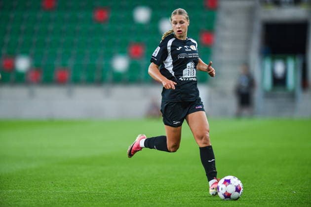 2026.08.26 Sosnowiec Pilka nozna kobiet UEFA Liga Mistrzyn Liga Mistrzow Sezon 2026 2027 Czarni Sosnowiec - Oud-Heverlee Leuven N z Zofia Burzan Foto Marcin Bulanda PressFocus 2026.08.26 Sosnowiec Football Women UEFA Champions League Qualifying Round Season 2026 2027 Czarni Sosnowiec - Oud-Heverlee Leuven Zofia Burzan Credit: Marcin Bulanda PressFocus NEWSPIX.PL --- newspix.pl 