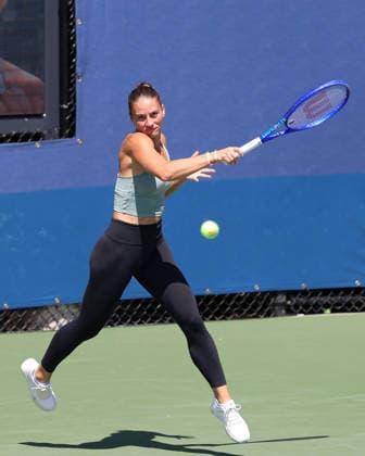 August 26, 2026, New York City, New York, USA: MARTA KOSTYUK of Ukraine during practise session before US Open. New York, USA. Tennis: US Open - Marta Kostyuk  - ZUMAc278 20260826_zsp_c278_002 Copyright: xMarcinxCholewinskix
