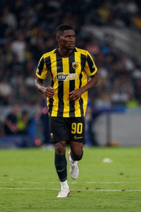 AEK Athens v PFC Levski Sofia UEFA Champions League Zini of AEK Athens during the UEFA Champions League Play-Off Second Leg match at AEK Arena, Athens 26 08 2026 UK Newspapers OUT Copyright: xYannisxHalasx FIL-23829-0095