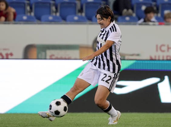 SOCCER - WCL, St.Poelten vs Juventus SANKT POELTEN,AUSTRIA,26.AUG.26 - SOCCER - UEFA Women s Champions League, qualification, SKN Sankt Poelten vs Juventus Turin. Image shows Remina Chiba (Juventus).  GEPAxpictures xWalterxLuger