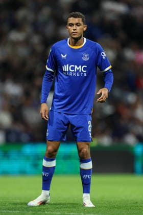 26th August 2026; Deepdale, Preston, England; Carabao Cup Football, Preston North End versus Everton; Brennan Johnson of Everton AidanxHunter