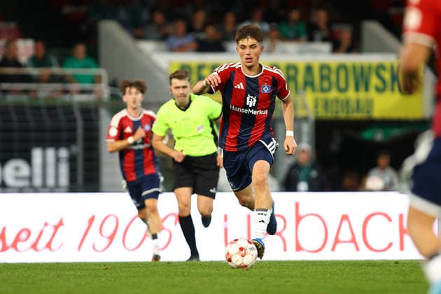 2 Dorian Migalic (Hamburger SV U21, U 21 Fußball I Herren I Regionalliga Nord I Saison 2026-2027 I 5. Spieltag I VfB Lübeck - Hamburger SV U21 I 26.08.2026 I Stadion an der Lohmühle *** 2 Dorian Migalic Hamburger SV U21 Soccer I Men s I Regionalliga Nord I 2026–2027 Season I Matchday 5 I VfB Lübeck vs. Hamburger SV U21 I August 26, 2026 I Stadion an der Lohmühle