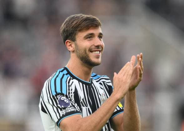 Nico Gonzalez of Newcastle United Newcastle United v West Bromwich Albion, EFL Carabao Cup, Second Round, Football, St James Park, Newcastle, UK - 26 Aug 2026Newcastle St James Park United Kingdom EDITORIAL USE ONLY No use with unauthorised audio, video, data, fixture lists, club league logos or live services. Online in-match use limited to 120 images, no video emulation. No use in betting, games or single club league player publications.  Copyright: xRichardxLee Shutterstockx 17115059cw