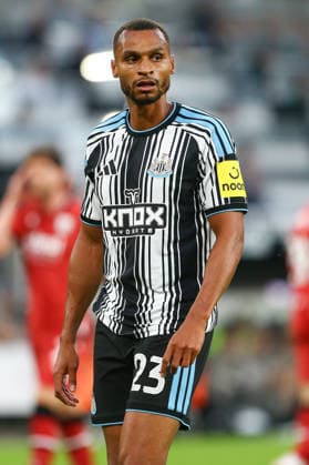 NEWCASTLE UPON TYNE, ENGLAND, AUGUST 26: Jacob Murphy of Newcastle United looks on during a Carabao Cup Second Round match between Newcastle United and West Bromwich Albion at St James Park on August 26, 2026 in Newcastle Upon Tyne, England. (Photo by Zach Forster Sports Press Photo) Copyright: xZachxForster SportsxPressxPhotox Sportspressphoto_SPR216571