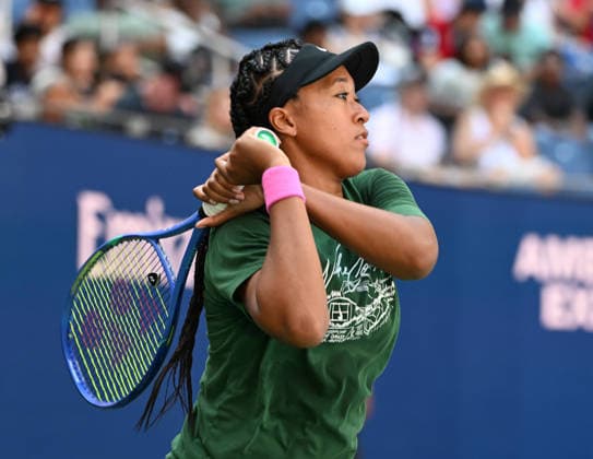FLUSHING NY- AUGUST 26: Naomi Osaka is seen on the practice court during the 2026 US Open On Arthur Ashe Stadium at the USTA Billie Jean King National Tennis Center on August 26, 2026 in Flushing Queens. Copyright: xmpi04x Copyright: xIMAGO MediaPunchx