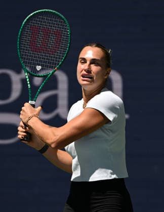 FLUSHING NY- AUGUST 26: Aryna Sabalenka is seen on the practice court during the 2026 US Open On Arthur Ashe Stadium at the USTA Billie Jean King National Tennis Center on August 26, 2026 in Flushing Queens. Copyright: xmpi04x Copyright: xIMAGO MediaPunchx