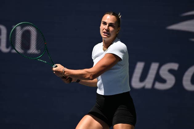 FLUSHING NY- AUGUST 26: Aryna Sabalenka is seen on the practice court during the 2026 US Open On Arthur Ashe Stadium at the USTA Billie Jean King National Tennis Center on August 26, 2026 in Flushing Queens. Copyright: xmpi04x Copyright: xIMAGO MediaPunchx