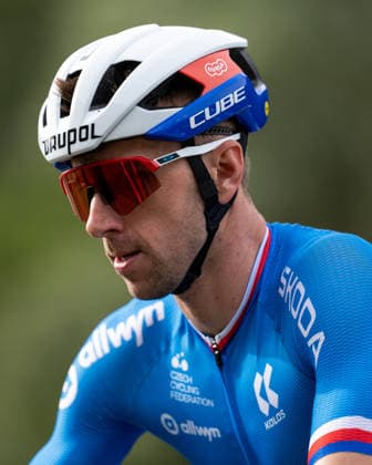 UCI MTB World Championship, WM, Weltmeisterschaft - Val Di Sole 2026 Ondrej Cink of the Czech Republic prepares before the start of the Team Relay during the UCI Mountain Bike World Championships Val di Sole 2026 in Val di Sole, Italy, on August 26, 2026. Val di Sole Italy  Copyright: xFilipxBezdÄ›kx originalFilename:bezdek-notitle260826_npfVR.jpg