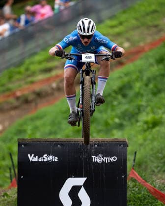 UCI MTB World Championship, WM, Weltmeisterschaft - Val Di Sole 2026 Josef Kuchar of Czech Republic competes during the Team Relay at the UCI Mountain Bike World Championships Val di Sole 2026 on August 26, 2026 in Val di Sole, Italy. Val di Sole Italy  Copyright: xFilipxBezdÄ›kx originalFilename:bezdek-notitle260826_npzJ0.jpg