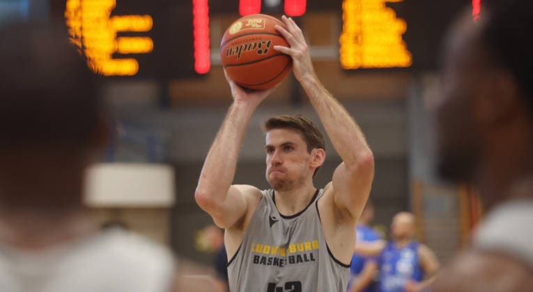 Ludwigsburg, Basketball Exhibition Game: MHP Riesen Ludwigsburg vs. HAKRO Merlins Crailsheim, Tommy Rutherford (Riesen)