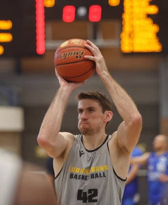Ludwigsburg, Basketball Exhibition Game: MHP Riesen Ludwigsburg vs. HAKRO Merlins Crailsheim, Tommy Rutherfor, Riesen