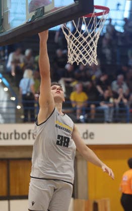 Ludwigsburg, Basketball Exhibition Game: MHP Riesen Ludwigsburg vs. HAKRO Merlins Crailsheim, Lukas Modic (Riesen)