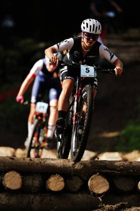 2026 UCI Mountain Bike World Championships Picture by Alex Whitehead SWpix.com - 27 08 2026 - Cycling - 2026 UCI Mountain Bike World Championships - Val di Sole, Trentino, Italy - Cross-country Olympic (XCO) - Women Junior - Kayley McMillan (New Zealand) Copyright: x xSWpix.comx(t axPhotographyxHubxLtd)xAlexxWhitehead SWpix.comx SWP-3030-19724