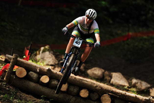 2026 UCI Mountain Bike World Championships Picture by Alex Whitehead SWpix.com - 27 08 2026 - Cycling - 2026 UCI Mountain Bike World Championships - Val di Sole, Trentino, Italy - Cross-country Olympic (XCO) - Women Junior - Alana Fletcher (Australia) Copyright: x xSWpix.comx(t axPhotographyxHubxLtd)xAlexxWhitehead SWpix.comx SWP-3030-19782