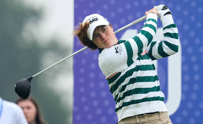 2026 KPMG Women s Irish Open, The K Club, Kildare 27 8 2026 Ireland™s Leona Maguire tees off on the 10th hole Leona Maguire tees off on the 10th hole 27 8 2026  Copyright: xx NE1L8692 copy
