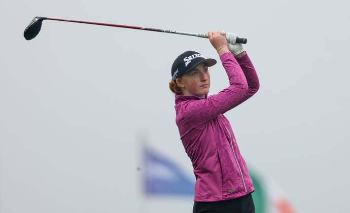 2026 KPMG Women s Irish Open, The K Club, Kildare 27 8 2026 Ireland™s Ella Cantwell tees off on the 1st Ella Cantwell tees off on the 1st 27 8 2026  Copyright: xx NE1L8860