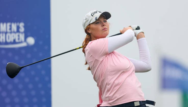 2026 KPMG Women s Irish Open, The K Club, Kildare 27 8 2026 Ireland™s Anna Dawson tees off on the 1st Anna Dawson tees off on the 1st 27 8 2026  Copyright: xx NE1L8894