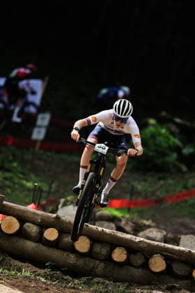 2026 UCI Mountain Bike World Championships Picture by Alex Whitehead SWpix.com - 27 08 2026 - Cycling - 2026 UCI Mountain Bike World Championships - Val di Sole, Trentino, Italy - Cross-country Olympic (XCO) - Men Junior - Luke Trafford (Great Britain) Copyright: x xSWpix.comx(t axPhotographyxHubxLtd)xAlexxWhitehead SWpix.comx SWP-3030-19804