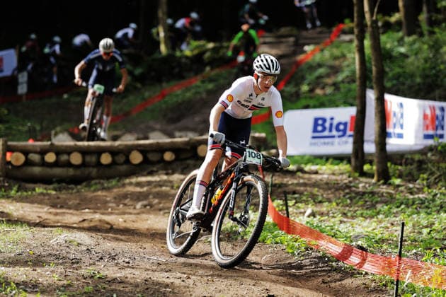 2026 UCI Mountain Bike World Championships Picture by Alex Whitehead SWpix.com - 27 08 2026 - Cycling - 2026 UCI Mountain Bike World Championships - Val di Sole, Trentino, Italy - Cross-country Olympic (XCO) - Men Junior - Jacob Steed (Great Britain) Copyright: x xSWpix.comx(t axPhotographyxHubxLtd)xAlexxWhitehead SWpix.comx SWP-3030-19811