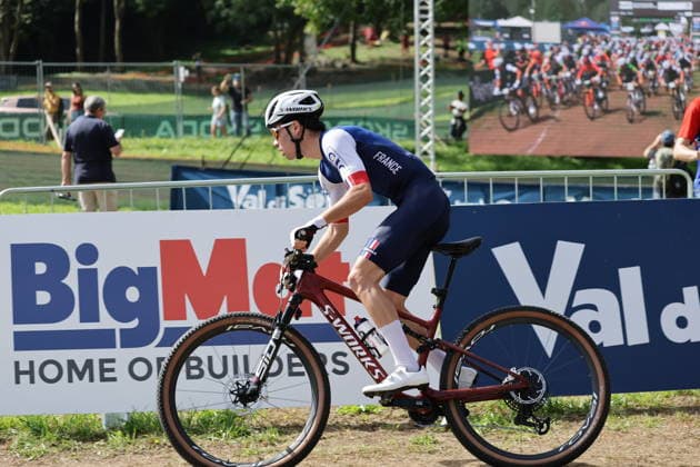August 27, 2026, Daolasa di Commezzadura, Val di Sole Bikeland, 2026 UCI MTB World Championships Men s Junior XCO (Cross Country Olympic) Mathieu Ghibaudo 2 FRA Daolasa di Commezzadura Val di Sole Bikeland Trento, Italy Copyright: xJustPictures.ch FrancescoxMinghettix jp-en-FrMi-MNG_0012