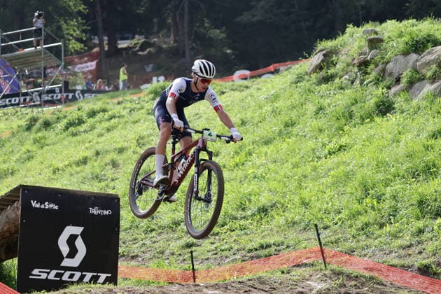 August 27, 2026, Daolasa di Commezzadura, Val di Sole Bikeland, 2026 UCI MTB World Championships Men s Junior XCO Cross Country Olympic Mathieu Ghibaudo 2 FRA Daolasa di Commezzadura Val di Sole Bikeland Trento Italy Copyright: xJustPictures.ch FrancescoxMinghettix jp-en-FrMi-MNG_0115