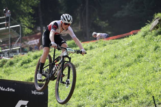 August 27, 2026, Daolasa di Commezzadura, Val di Sole Bikeland, 2026 UCI MTB World Championships: Men s Junior XCO (Cross Country Olympic), Men s Gygax 46, SUI, Daolasa di Commezzadura, Val di Sole Bikeland, Trento, Italy Copyright: xJustPictures.ch FrancescoxMinghettix jp-en-FrMi-MNG_0142