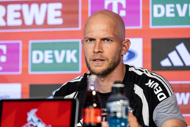 Pressekonferenz, 1.FC Köln, 27.08.2026 Rene Wagner (Cheftrainer) Pressekonferenz von 1.FC Köln vor dem Bundesligaspiel gegen TSG Hoffenheim; 27.08.2026 DFL regulations prohibit any use of photographs as image sequences and or quasi video. *** Press Conference, 1 FC Köln, August 27, 2026 Rene Wagner, Head Coach Press conference held by 1 FC Köln ahead of the Bundesliga match against TSG Hoffenheim on August 27, 2026 DFL regulations prohibit any use of photographs as image sequences and or quasi-video Copyright: xBEAUTIFULxSPORTS Buriakovx