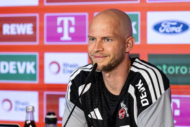 Pressekonferenz, 1.FC Köln, 27.08.2026 Rene Wagner (Cheftrainer) Pressekonferenz von 1.FC Köln vor dem Bundesligaspiel gegen TSG Hoffenheim; 27.08.2026 DFL regulations prohibit any use of photographs as image sequences and or quasi video. *** Press Conference, 1 FC Köln, August 27, 2026 Rene Wagner, Head Coach Press conference held by 1 FC Köln ahead of the Bundesliga match against TSG Hoffenheim on August 27, 2026 DFL regulations prohibit any use of photographs as image sequences and or quasi-video Copyright: xBEAUTIFULxSPORTS Buriakovx