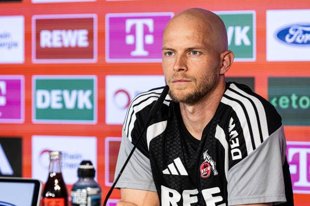 Pressekonferenz, 1.FC Köln, 27.08.2026 Rene Wagner (Cheftrainer) Pressekonferenz von 1.FC Köln vor dem Bundesligaspiel gegen TSG Hoffenheim; 27.08.2026 DFL regulations prohibit any use of photographs as image sequences and or quasi video. *** Press Conference, 1 FC Köln, August 27, 2026 Rene Wagner, Head Coach Press conference held by 1 FC Köln ahead of the Bundesliga match against TSG Hoffenheim on August 27, 2026 DFL regulations prohibit any use of photographs as image sequences and or quasi-video Copyright: xBEAUTIFULxSPORTS Buriakovx