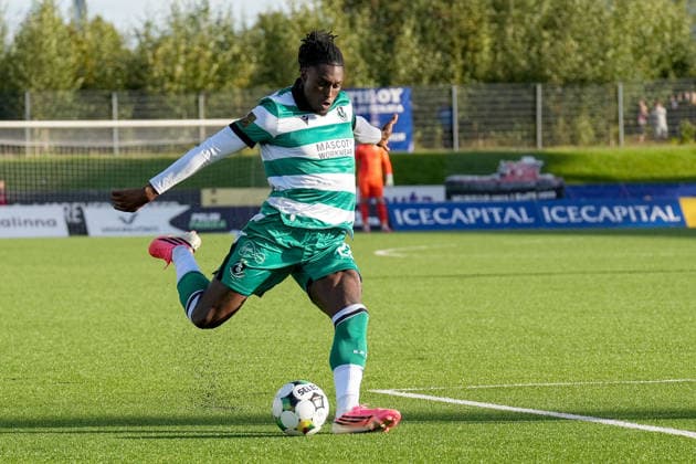 UEFA Europa Conference League Play-off Second Leg, VÄRE Areena, Kuopio, Finland 27 8 2026 KuPS vs Shamrock Rovers Shamrock Rovers Tunmise Sobowale Tunmise Sobowale 27 8 2026  Copyright: xx PM104726
