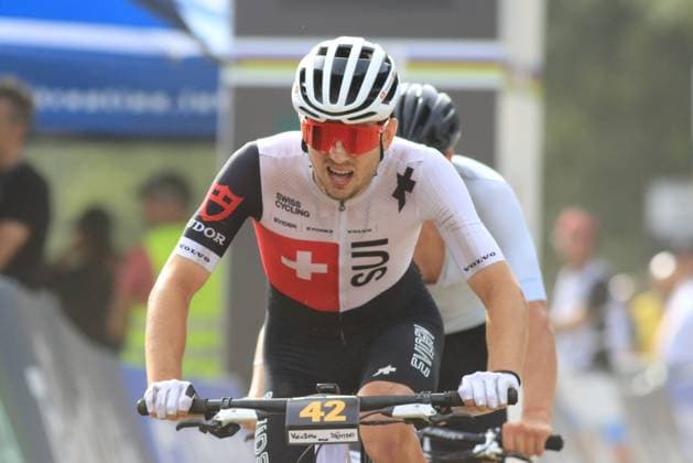Mountain Bike Cycling World Championships UCI 2026 Pierre TEYSSOT MAXPPP ; Mountain Bike Cycling World Championships UCI 2026 in Commezzadura on August 27, 2026. Cross-Country Short Track, Men Under 23, in action Commezzadura Val di Sole - Trentino Italy  Copyright: xMAXPPPxPierrexTEYSSOTx TEY79865 TEY79865