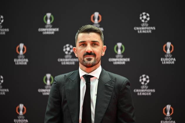 UEFA Champions League 2026 27 league phase draw in Monaco MONACO - AUGUST 27: Former footballer David Villa is seen on the red carpet ahead of the draw at Grimaldi Forum on August 27, 2026 in Monaco. Mustafa Yalcin Anadolu Monaco Monaco. Editorial use only. Please get in touch for any other usage.  Copyright: x2026xAnadoluxMustafaxYalcinx