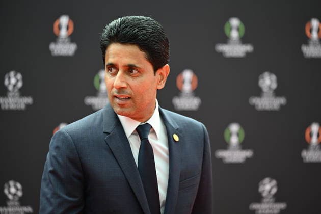 UEFA Champions League 2026-2027 League Phase Draw MONACO, MONACO - AUGUST 27: Paris Saint-Germain Chairman and CEO Nasser Al-Khelaifi prior to the draw ceremony for the league phase of the 2026-2027 UEFA Champions League football tournament at the Grimaldi Forum in Monaco on August 27, 2026. Mustafa Yalcin Anadolu Monaco Monaco. Editorial use only. Please get in touch for any other usage.  Copyright: x2026xAnadoluxMustafaxYalcinx