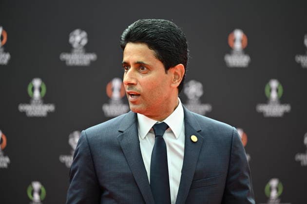 UEFA Champions League 2026-2027 League Phase Draw MONACO, MONACO - AUGUST 27: Paris Saint-Germain Chairman and CEO Nasser Al-Khelaifi prior to the draw ceremony for the league phase of the 2026-2027 UEFA Champions League football tournament at the Grimaldi Forum in Monaco on August 27, 2026. Mustafa Yalcin Anadolu Monaco Monaco. Editorial use only. Please get in touch for any other usage.  Copyright: x2026xAnadoluxMustafaxYalcinx