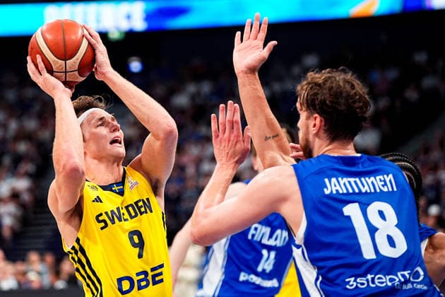 Basketball, World Cup qualifiers, Finland v Sweden