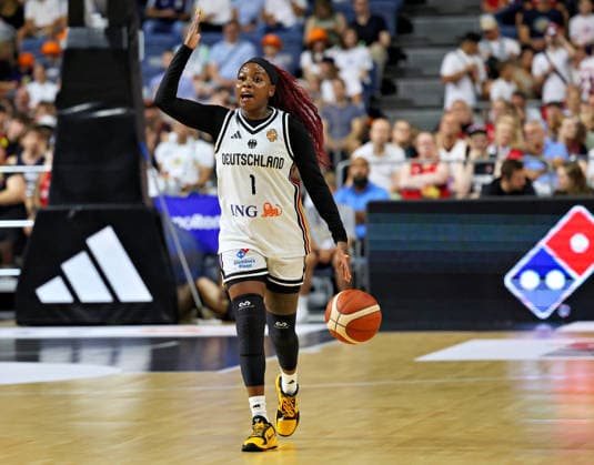 Alexis Peterson Germany Women s 01 Germany vs. Turkey, Basketball, DBB, Women, Friendly Match, August 27, 2026 Germany vs. Turkey, Basketball, DBB, Women, Friendly Match, August 27, 2026 Cologne Copyright: xEibner-Pressefotox xThomasxStoeckerx EP_TSR