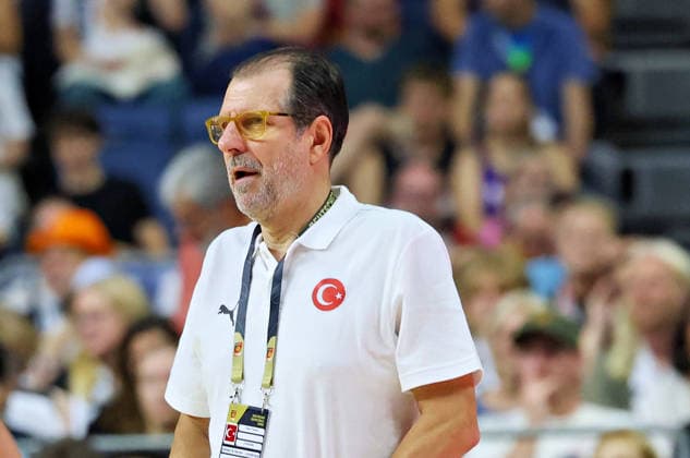 Andrea Mazzon, Turkey Women s Coach; Germany vs. Turkey, Basketball, DBB, Women, Friendly Match, August 27, 2026; Germany vs. Turkey, Basketball, DBB, Women, Friendly Match, August 27, 2026, Cologne Copyright: xEibner-Pressefotox xThomasxStoeckerx EP_TSR