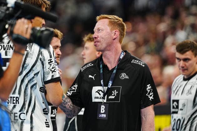 Borge Lund, THW Kiel, Coach (GER), THW Kiel vs. TBV Lemgo Lippe, Handball, Bundesliga 1, Matchday 1, 2026–2027 Season, August 27, 2026 GER, THW Kiel vs. TBV Lemgo Lippe, Handball, 1st Bundesliga, Matchday 1, 2026–2027 Season, August 27, 2026, Kiel Copyright: xEibner-Pressefoto MarcelxvonxFehrnx EP_MFN