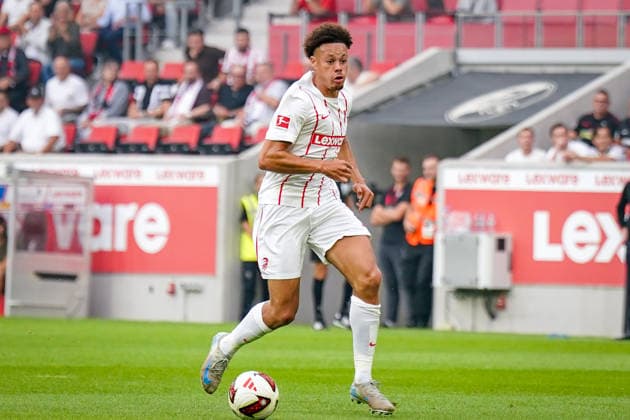 Germany UEFA Conference League Qualifiers: SC Freiburg vs. FC Motherwell, 2026–2027 Playoffs, Europa-Park Stadium, Freiburg; Derry Scherhant (SC Freiburg), 7 goals and shots on goal, resulting in a 1–0 win Copyright: xJOERANxSTEINSIEKx